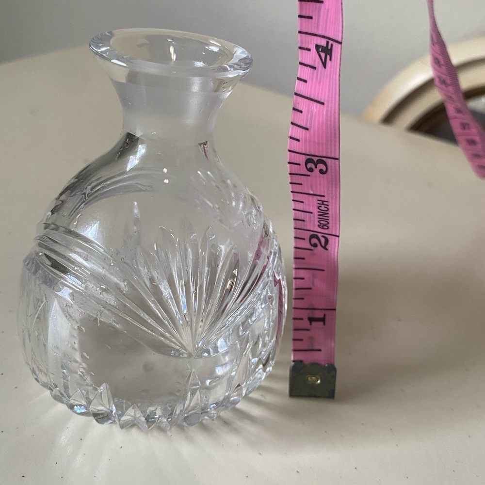 Waterford Clear Crystal Vase - Picture 6 of 6